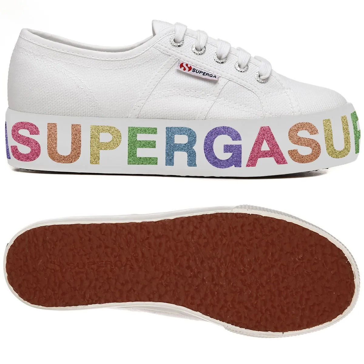 2790 COTW GLITTERLETTERING WHITE-MULTI