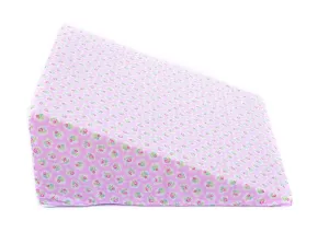 3 in 1 Patterned Bed Wedge - Pink daisy