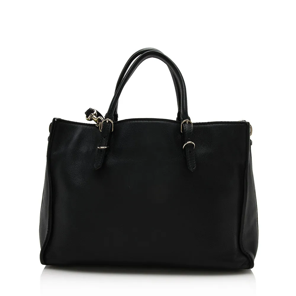 Balenciaga Calfskin Papier A6 Zip Around Tote - FINAL SALE (SHF-12133)