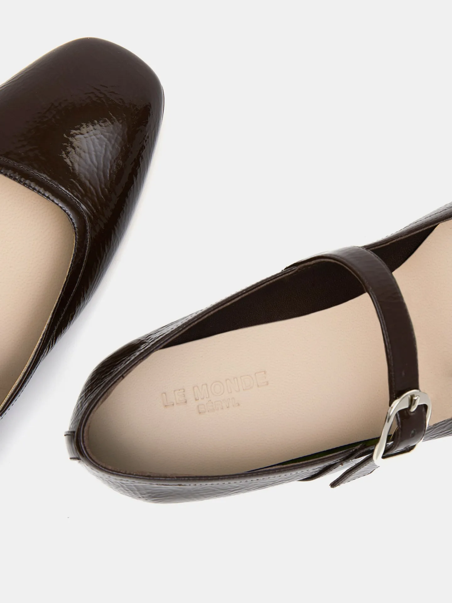 Ballet Mary Jane / Chocolate Patent Leather