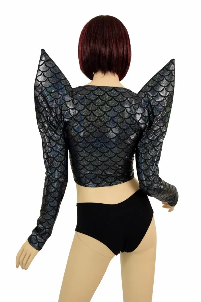 Black Dragon Mega Sharp Shoulder Crop