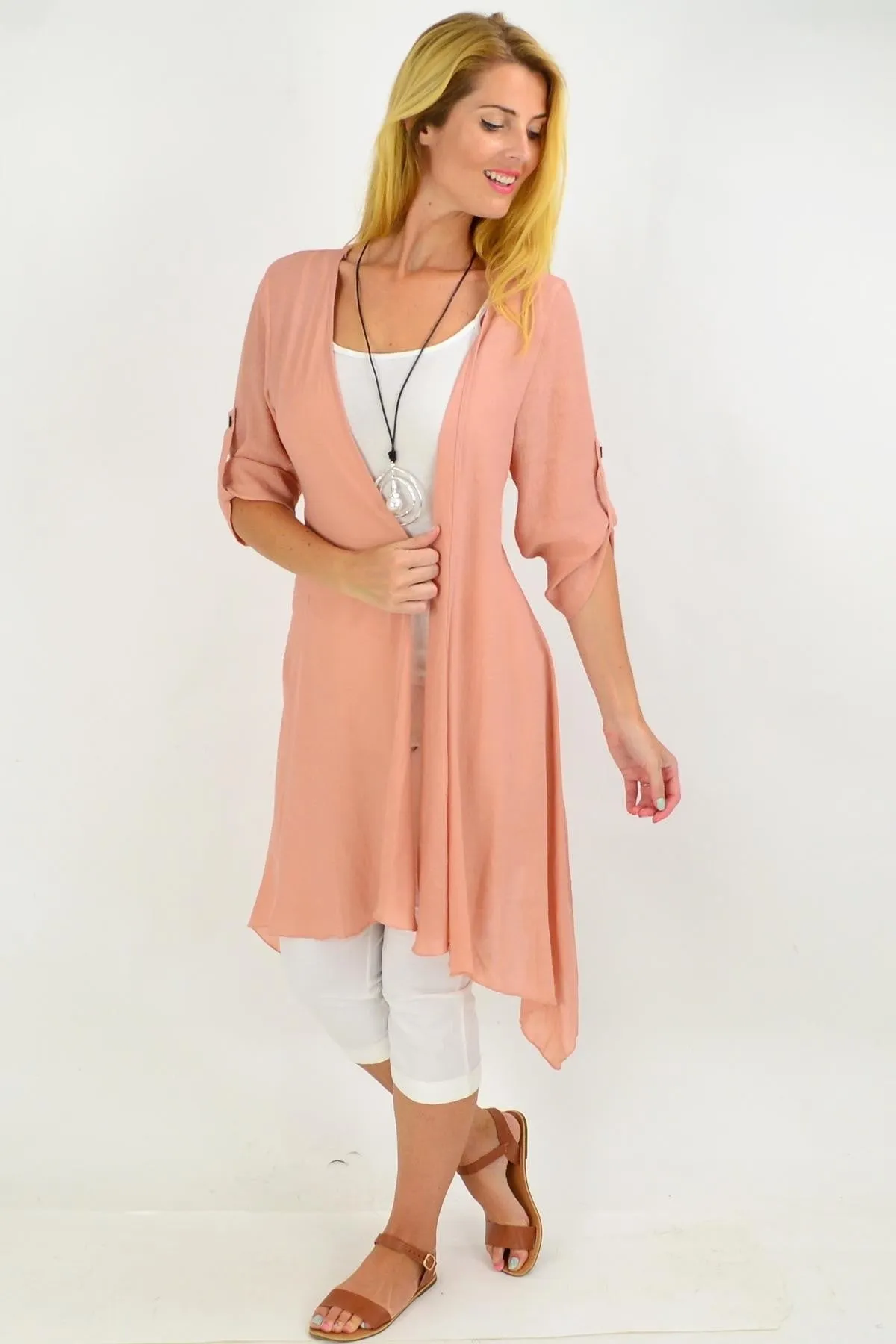 Blush Easy Wear Long Summer Cardi