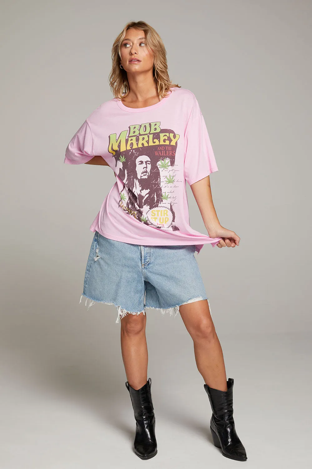 Bob Marley Stir It Up One Size Tee