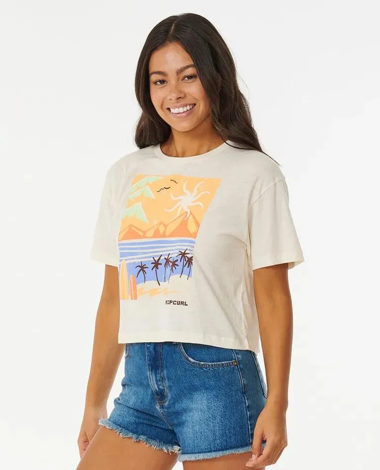 Calypso Crop Tee