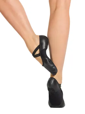 Capezio Hanami Black Leather Split Sole Adults 2038W