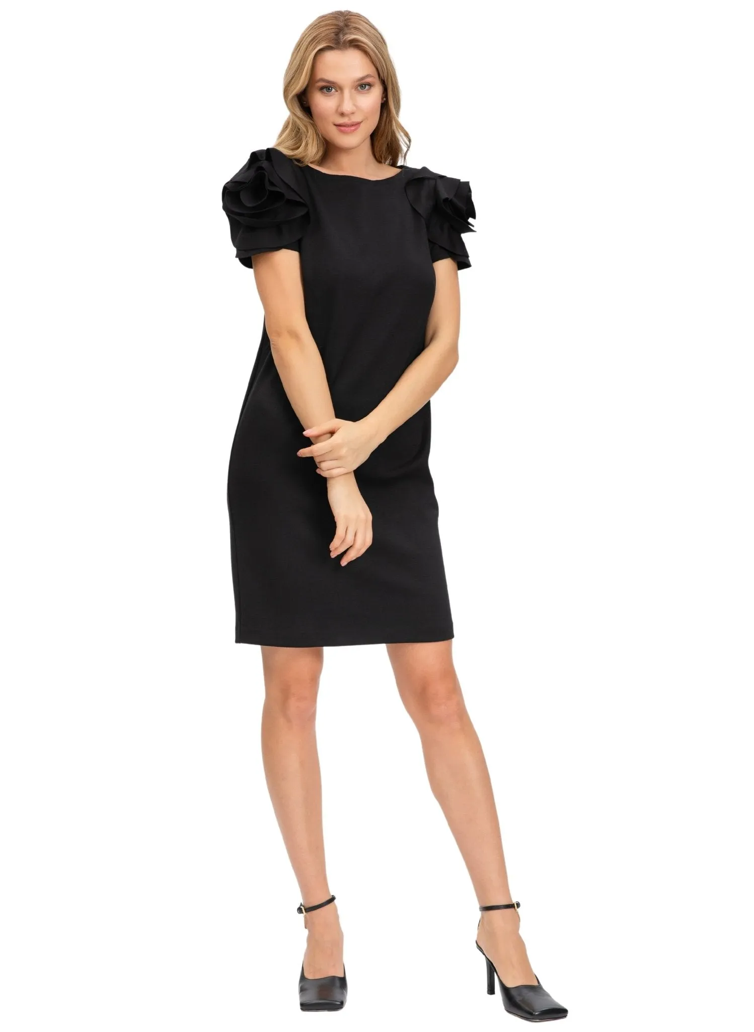 Capri Maternity Dress - Black