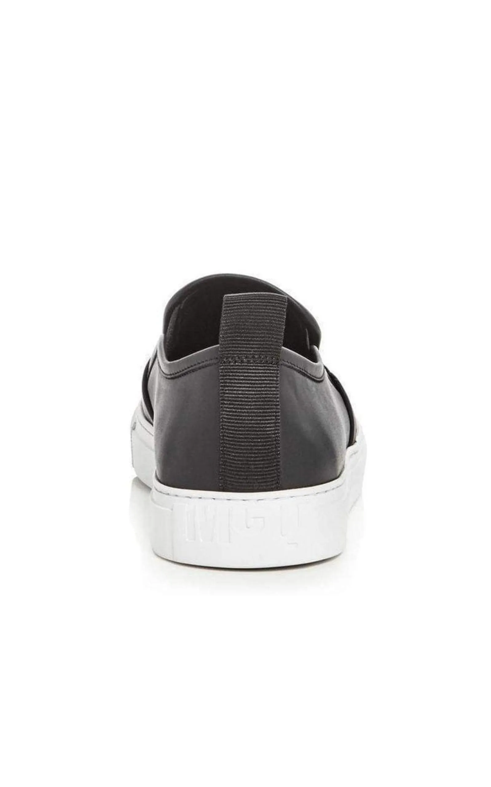 Chris Studded Leather Slip-On Sneakers