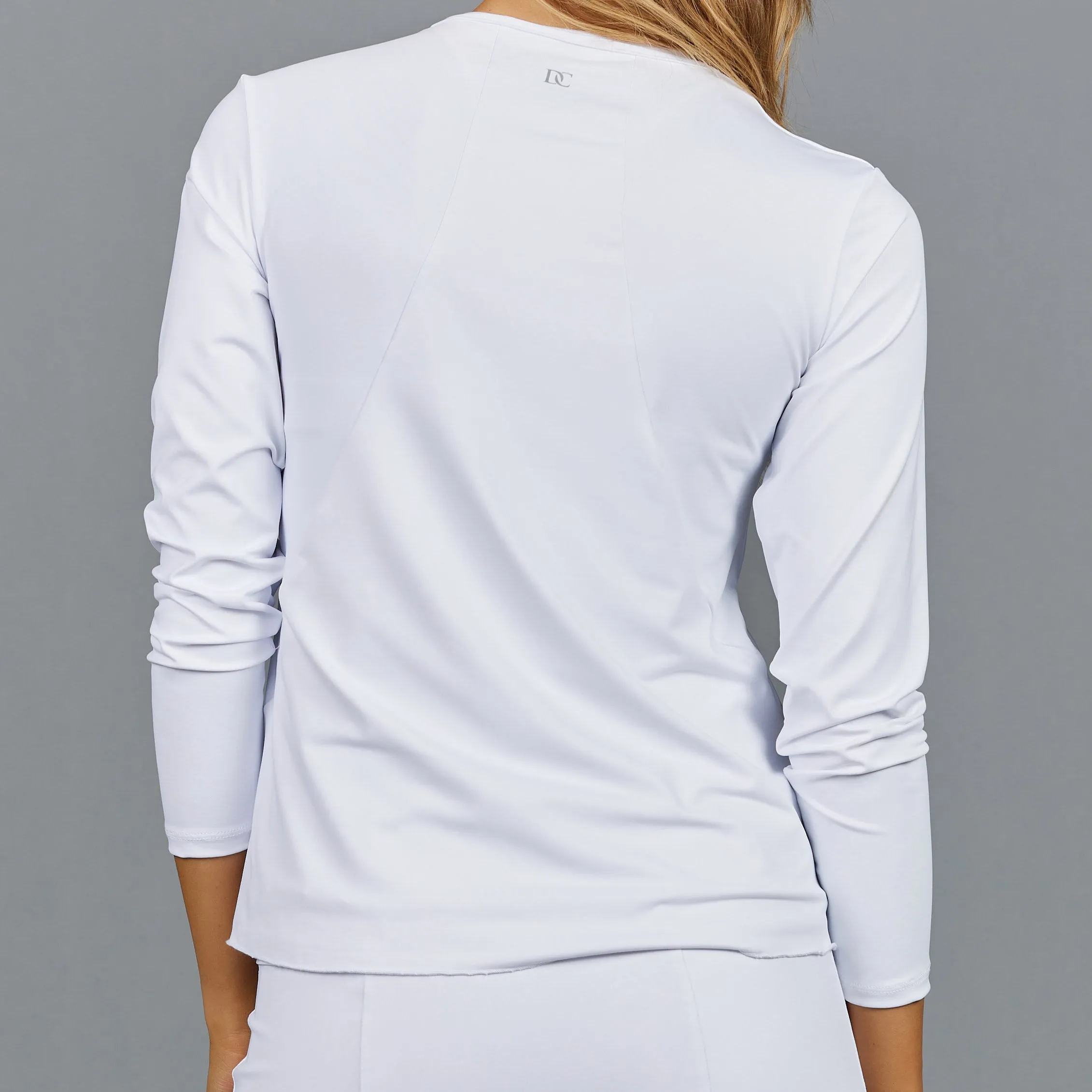 Classic Long-Sleeve Top (white)