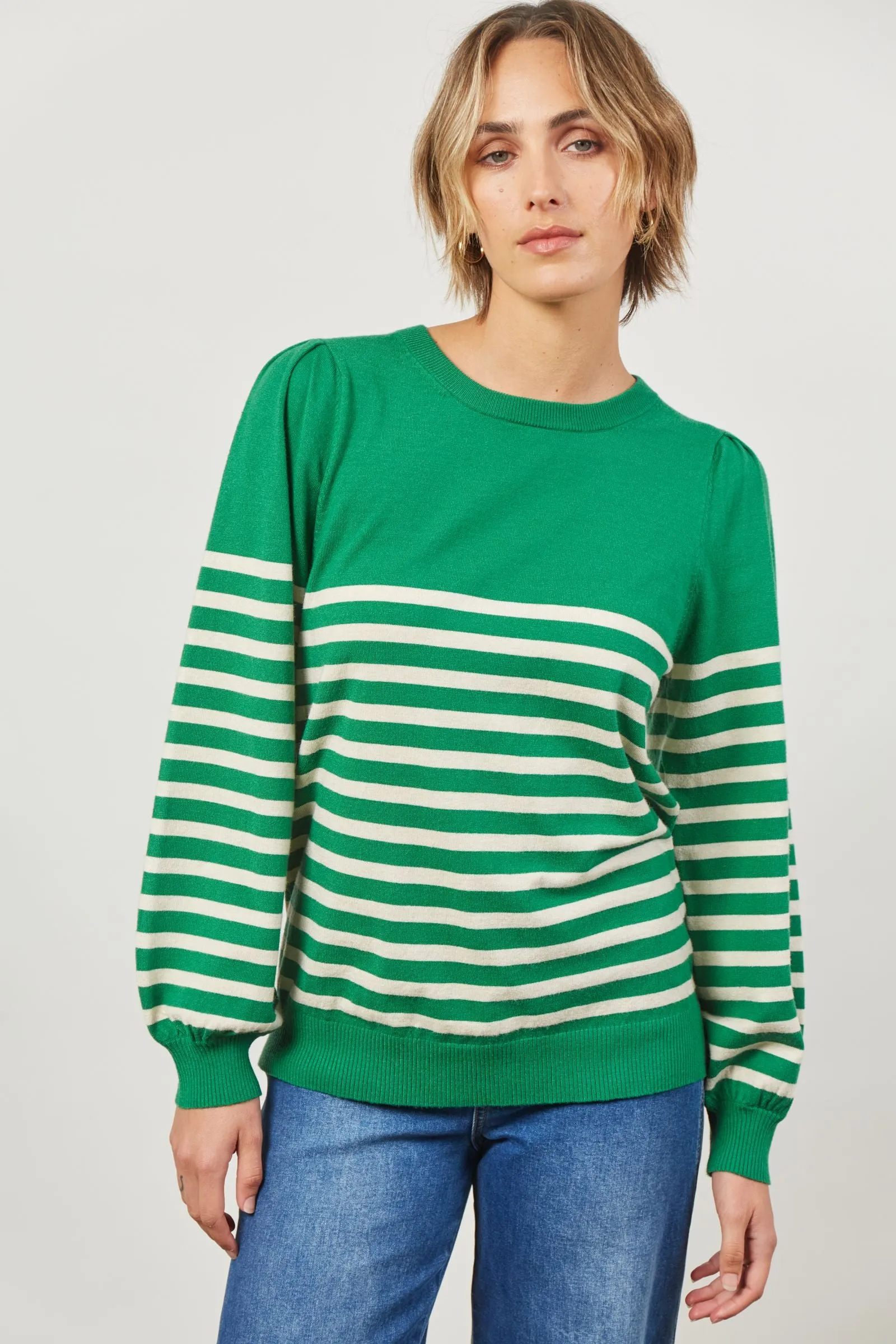 Cosmo Stripe Jumper (Meadow)