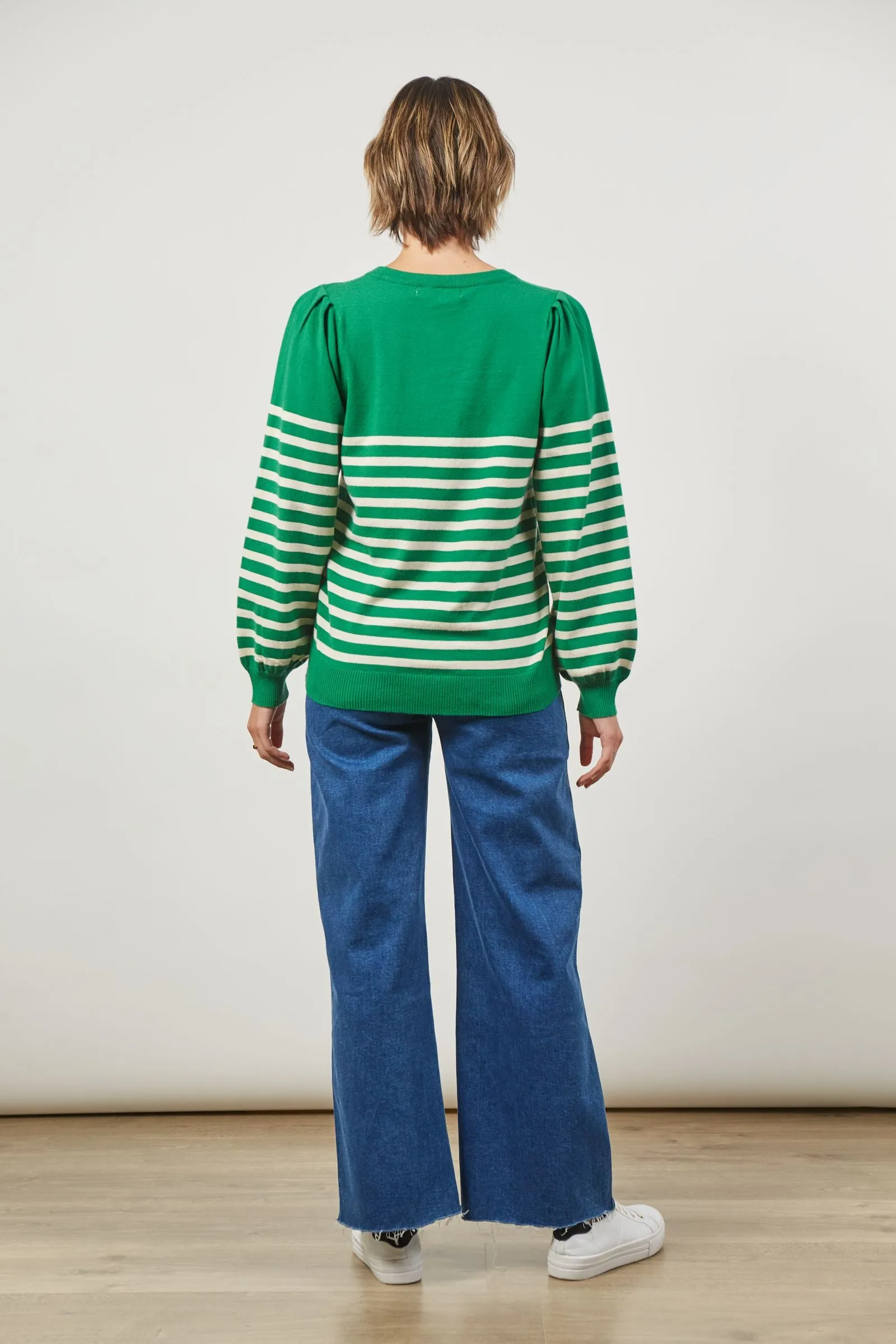 Cosmo Stripe Jumper (Meadow)