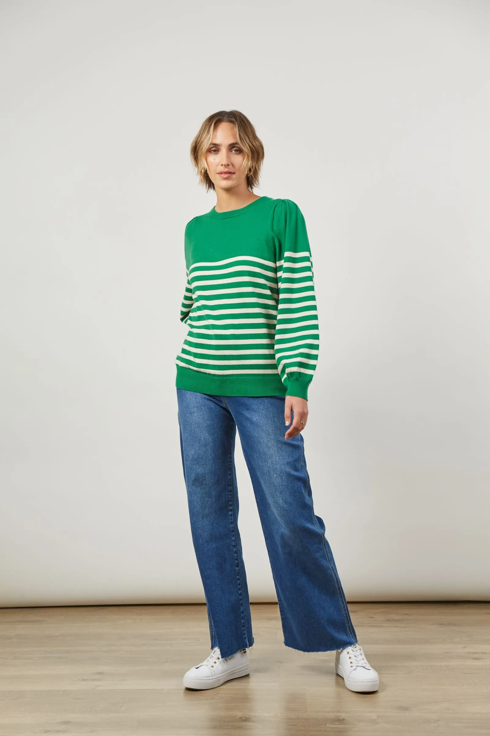 Cosmo Stripe Jumper (Meadow)