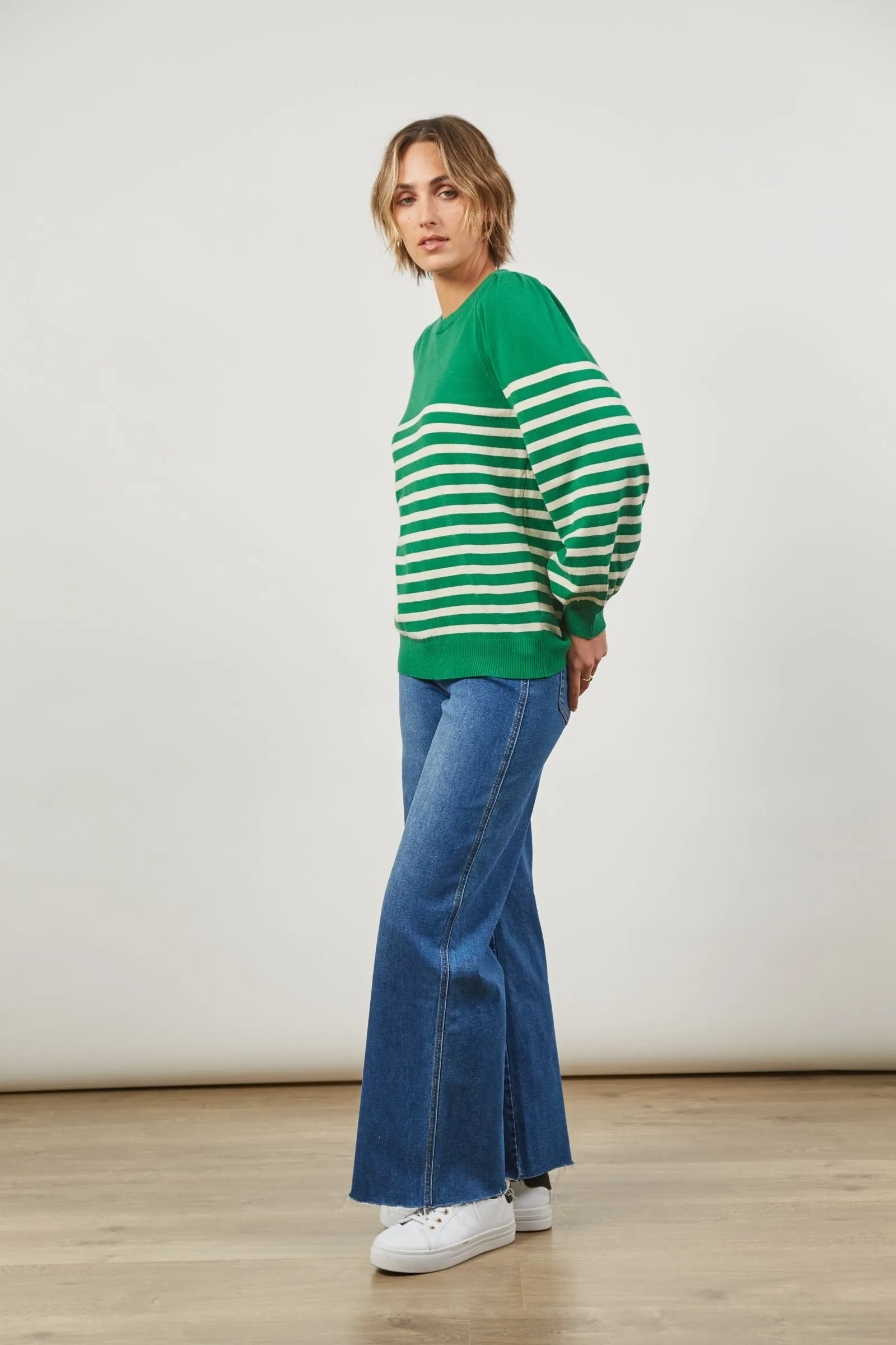 Cosmo Stripe Jumper (Meadow)