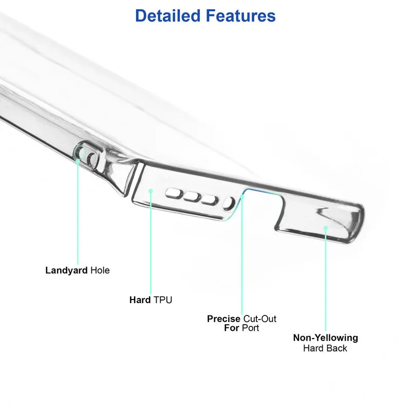 Crystal Clear Hard Back Anti-Yellowing Phone Case For Oppo F19s