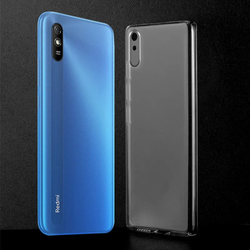 Crystal Clear Hard Back Anti-Yellowing Phone Case For Redmi 9A