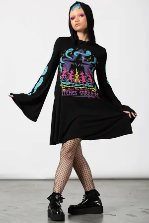 Dark Lady Hooded Dress