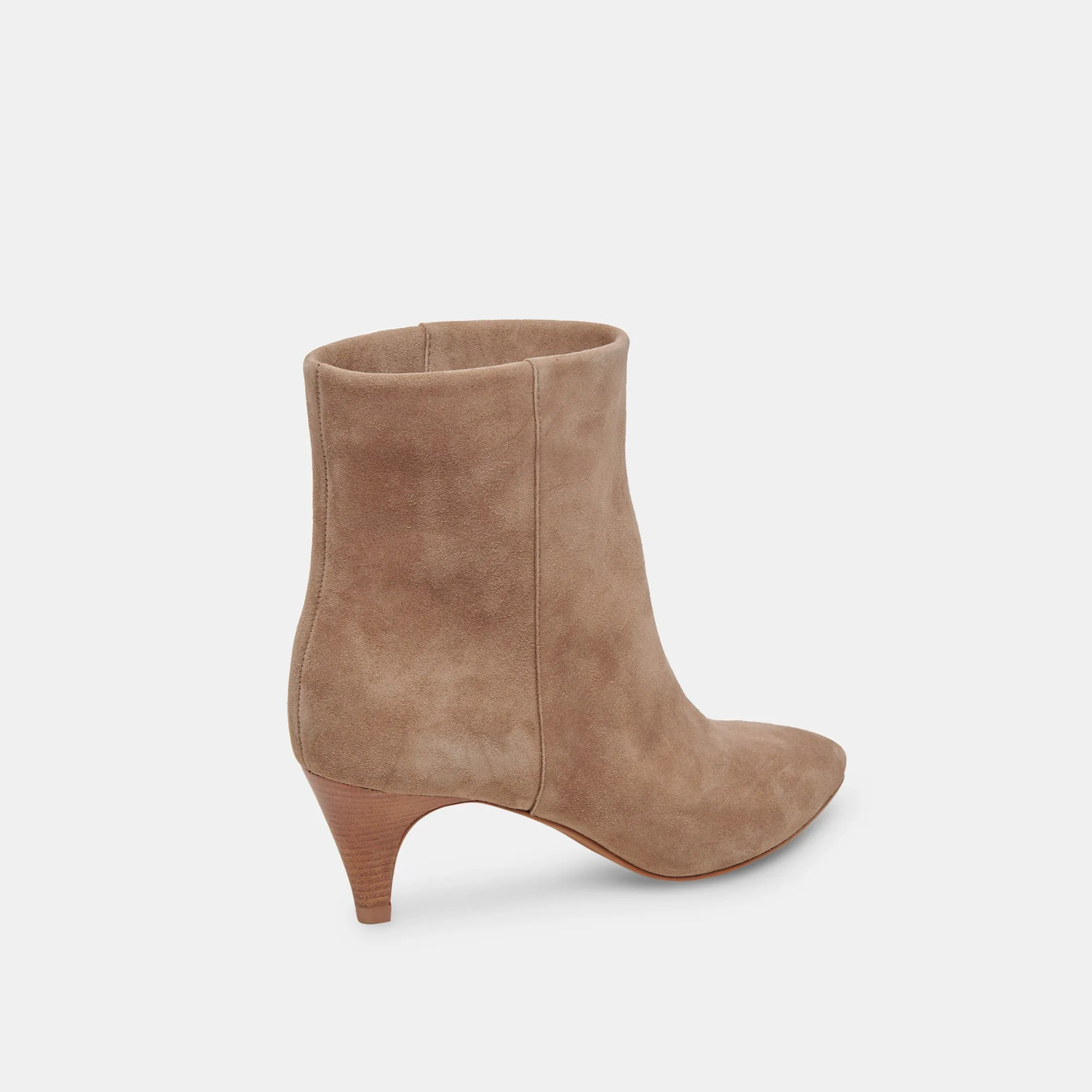 DEE WIDE BOOTIES TRUFFLE SUEDE - re:vita