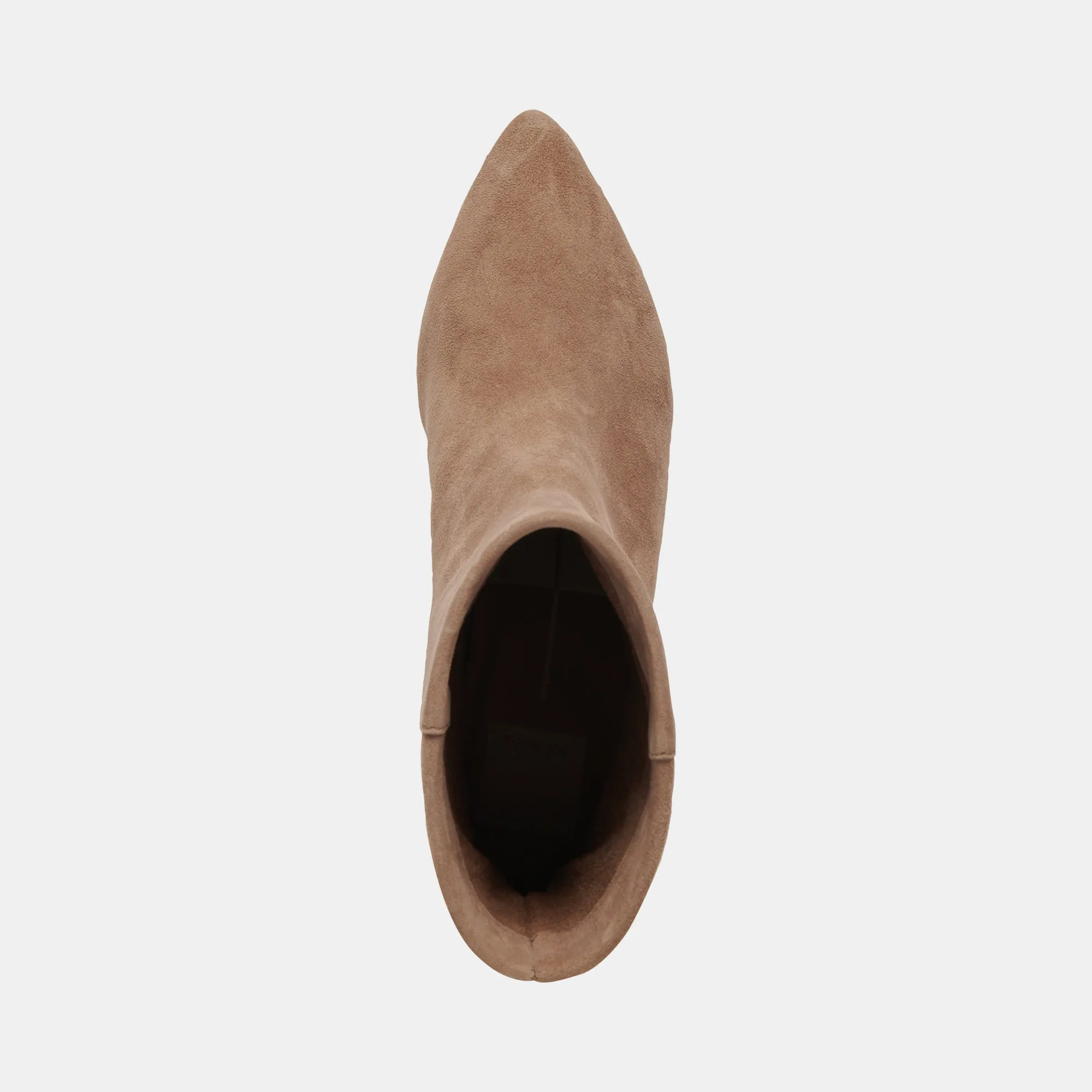 DEE WIDE BOOTIES TRUFFLE SUEDE - re:vita