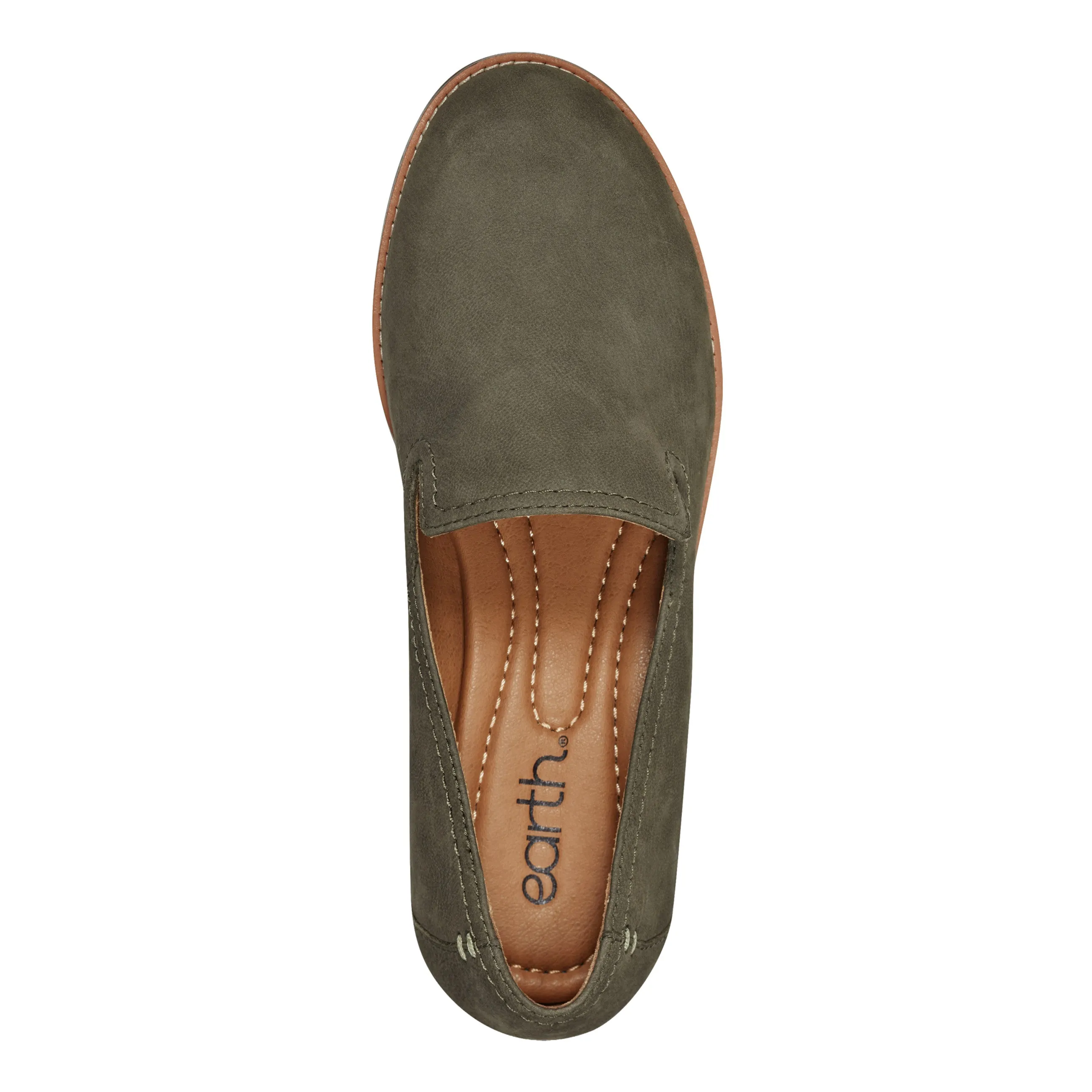 Edna Round Toe Casual Slip-on Flat Loafers