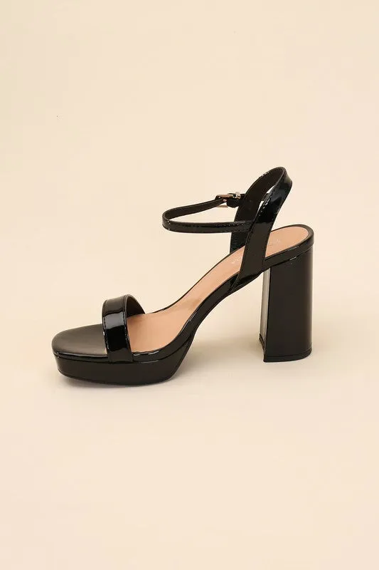 Finn Ankle Strap Heel