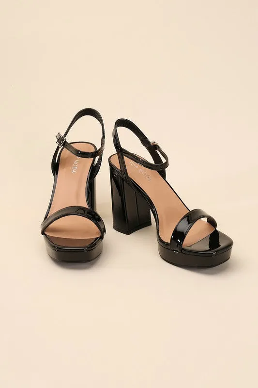 Finn Ankle Strap Heel