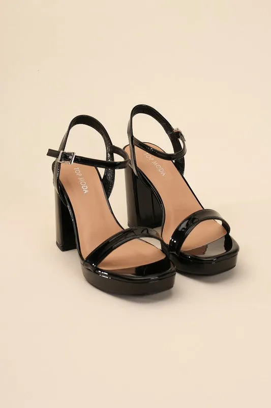 Finn Ankle Strap Heel