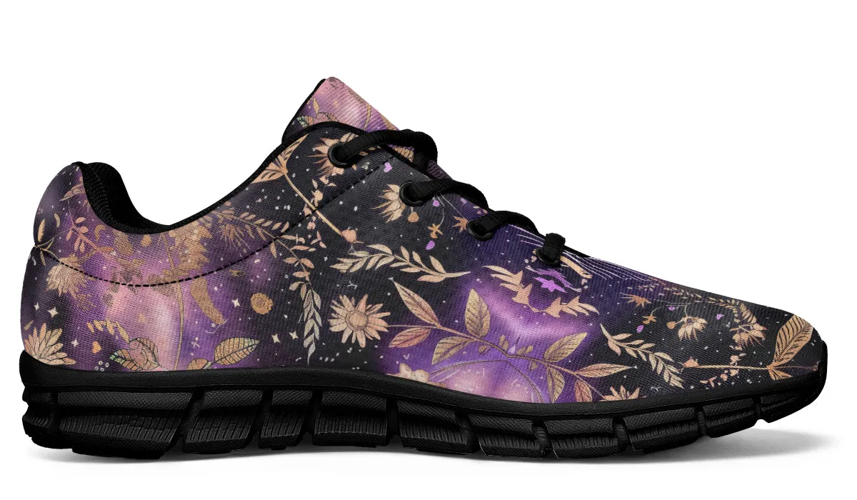 Galactic Bloom Athletic Sneakers - Light Breathable and Comfortable Sports Shoes with Anti-Slip Soles