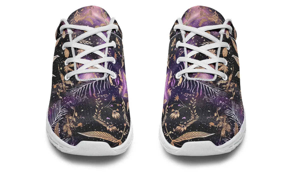 Galactic Bloom Athletic Sneakers - Light Breathable and Comfortable Sports Shoes with Anti-Slip Soles