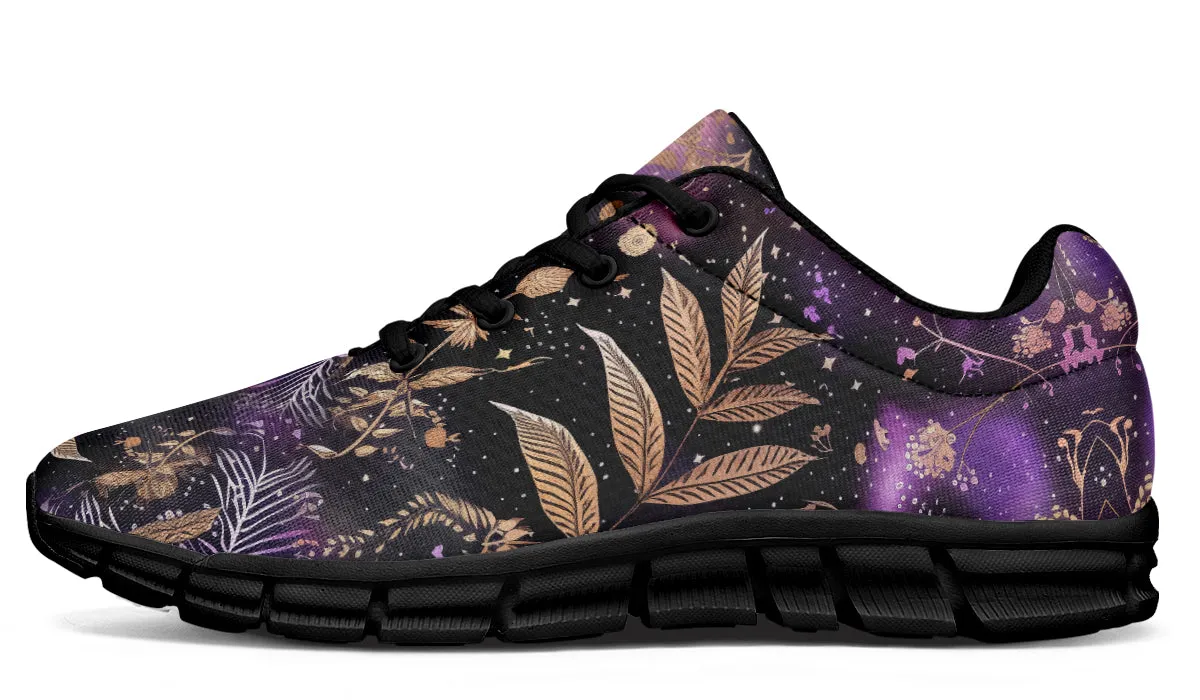 Galactic Bloom Athletic Sneakers - Light Breathable and Comfortable Sports Shoes with Anti-Slip Soles