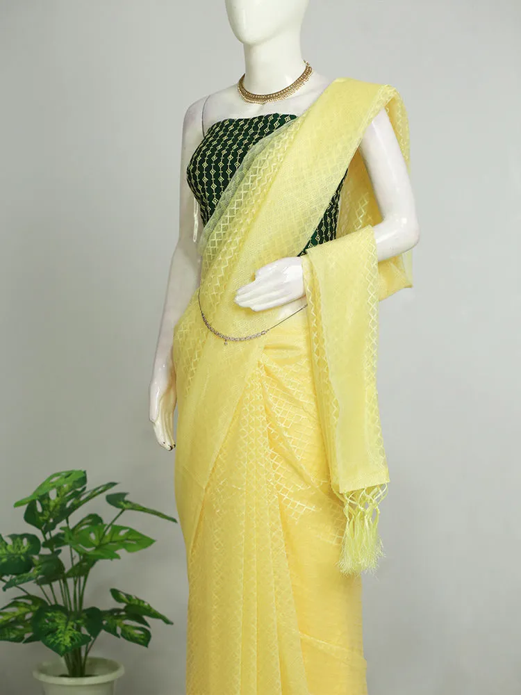 Glamorous Fancy Silk Saree - Just ₹590!