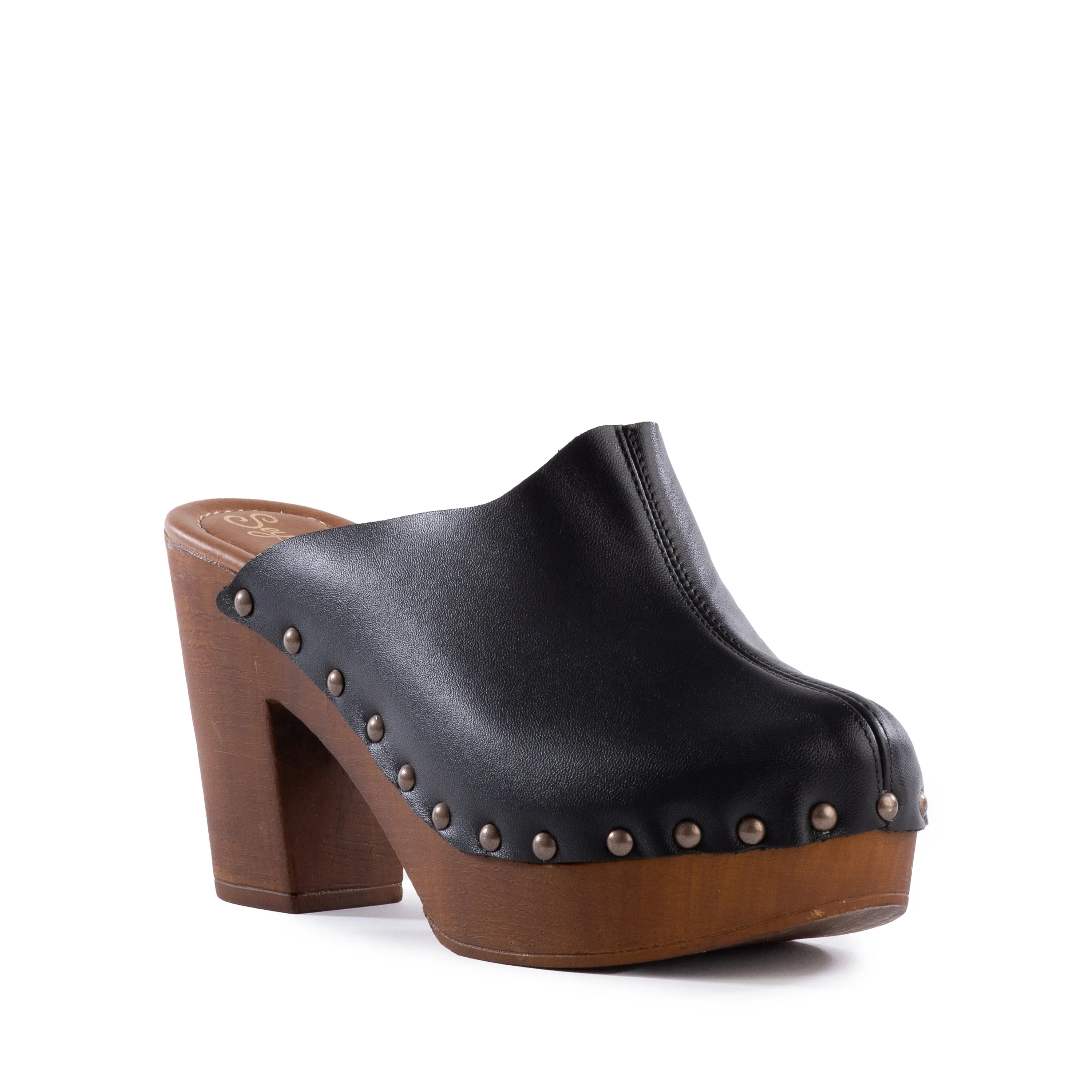 Go All Out Platform Clog Mule