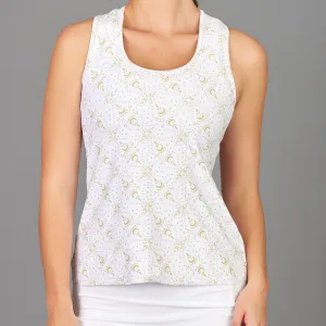 Golden White Fullback Tank Top (print)