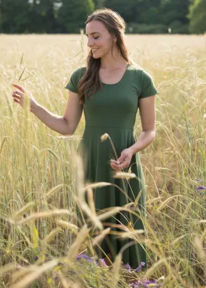 Green Charlotte Dress