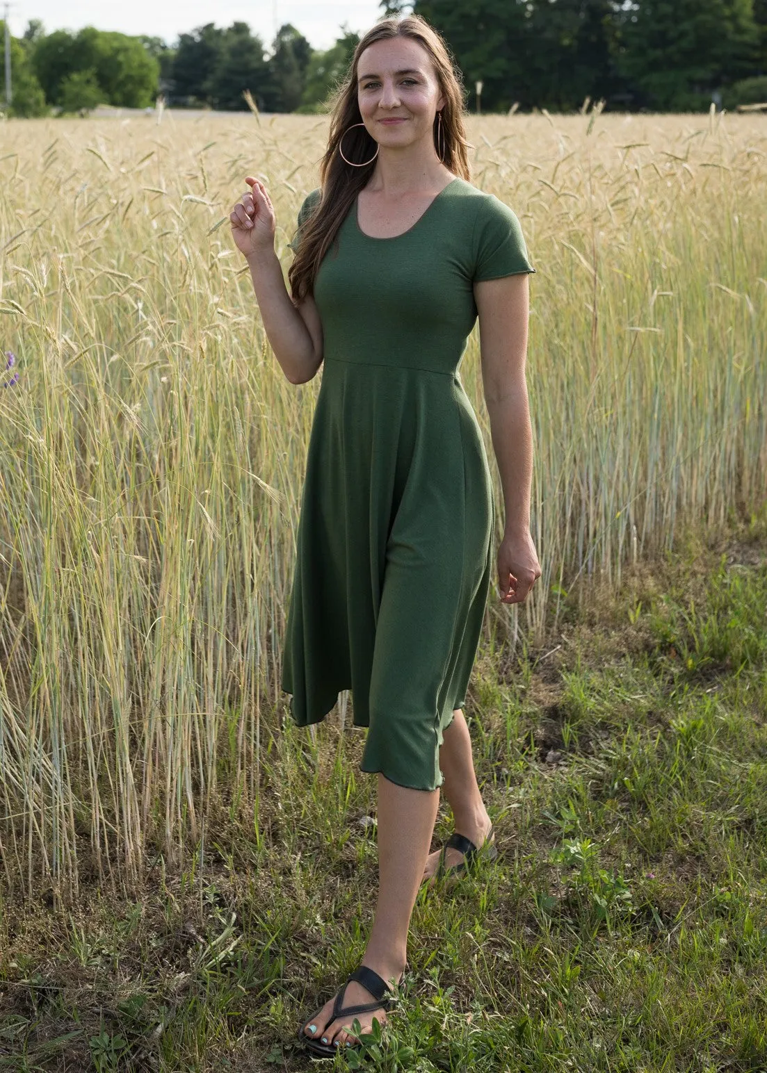 Green Charlotte Dress