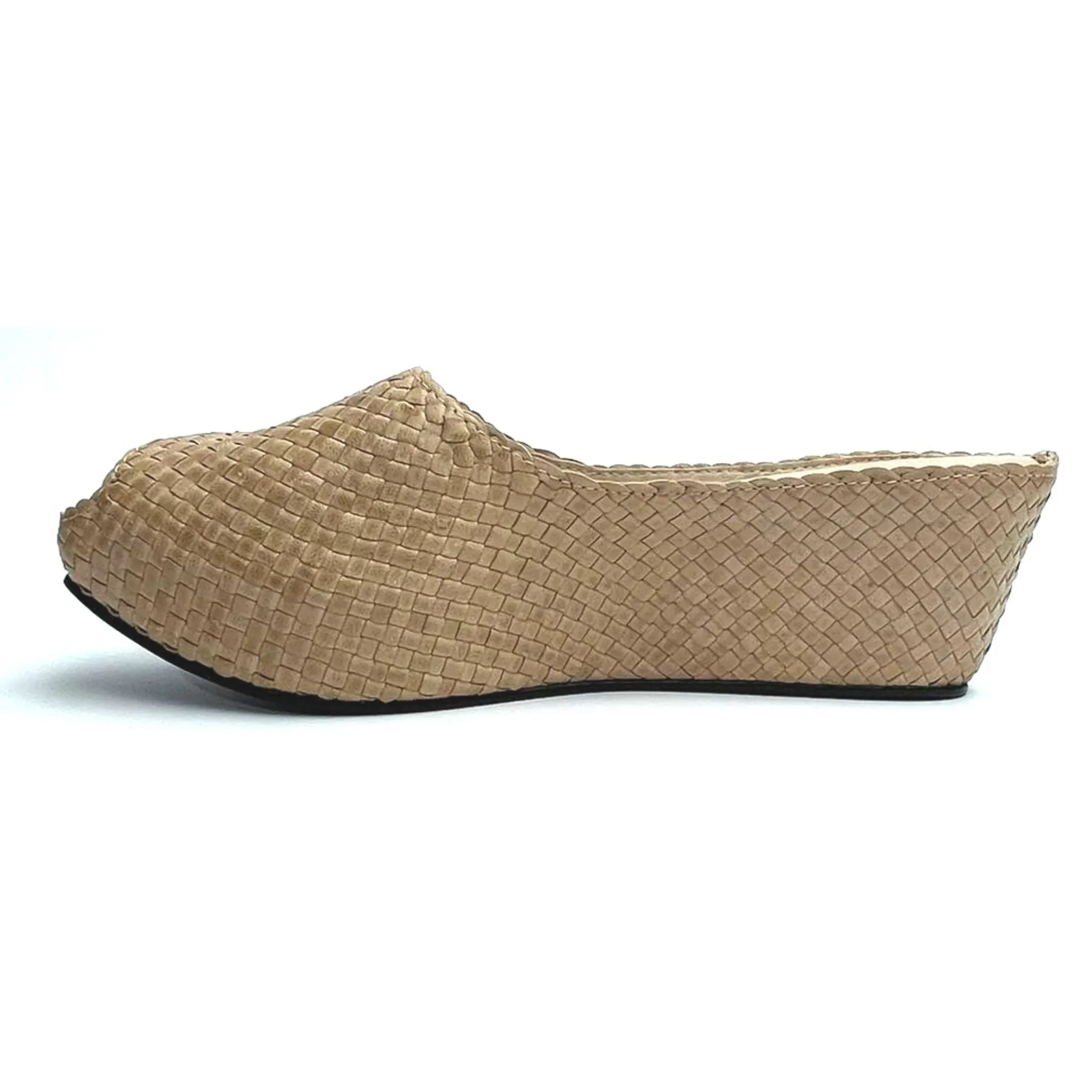 Handwoven Square Front wedges - 28288