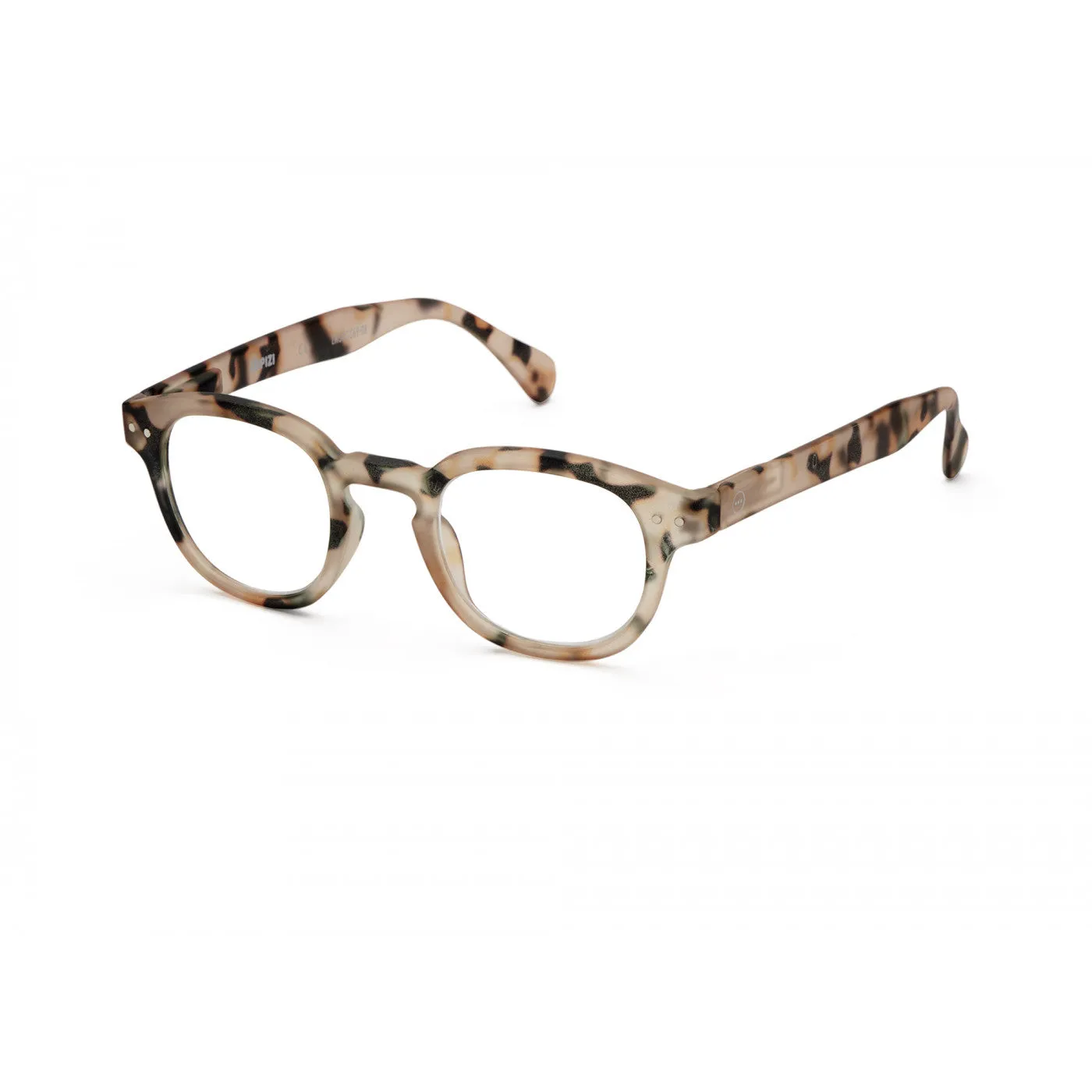 Izipizi #C The Retro Reading Glasses Light Tortoise