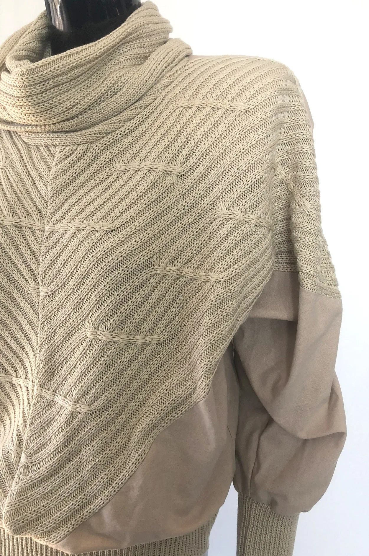 Khaki Knit Pullover