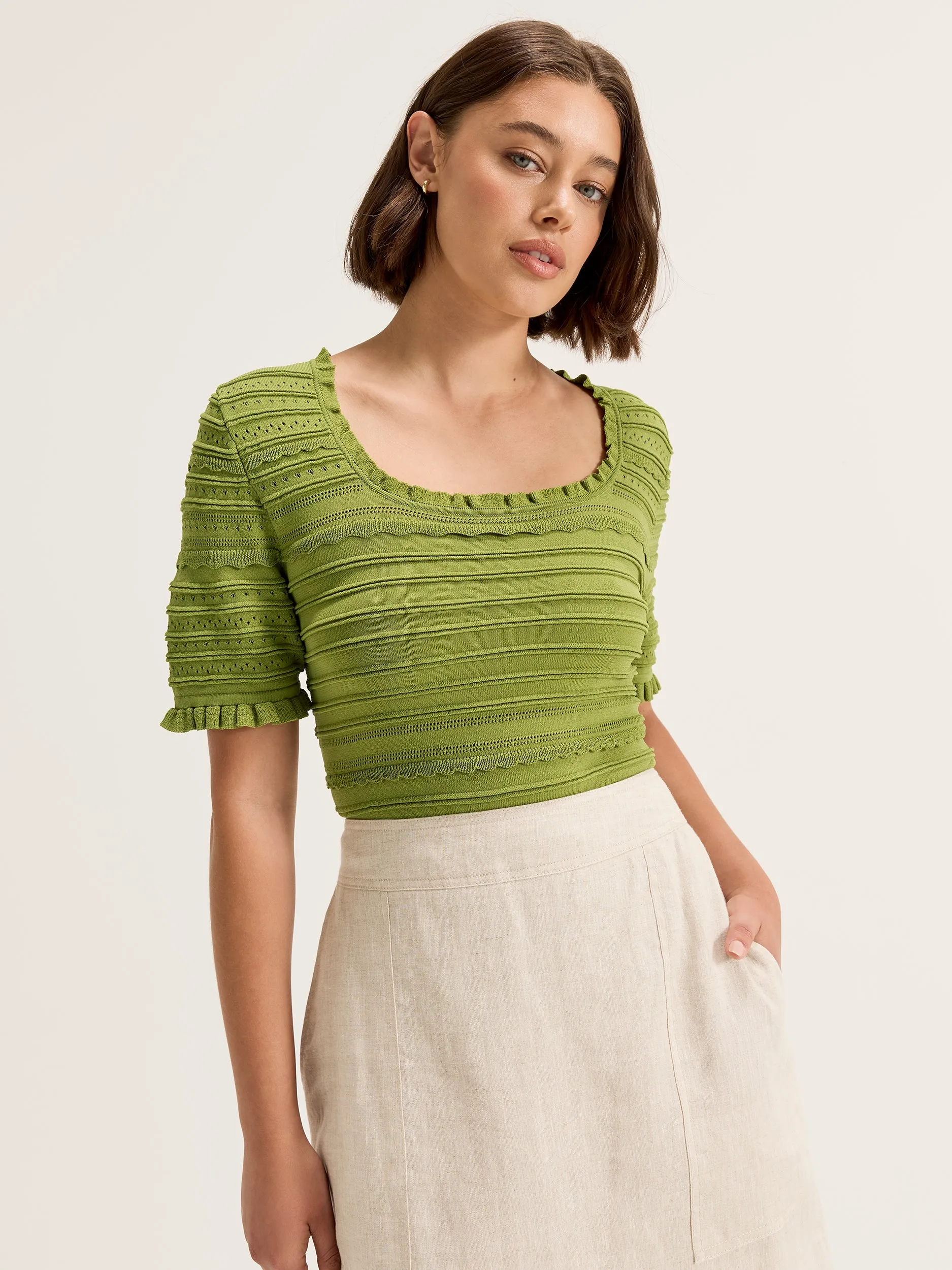 Le Jardin Knit Top