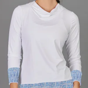 Luminance Long-Sleeve Top (white)