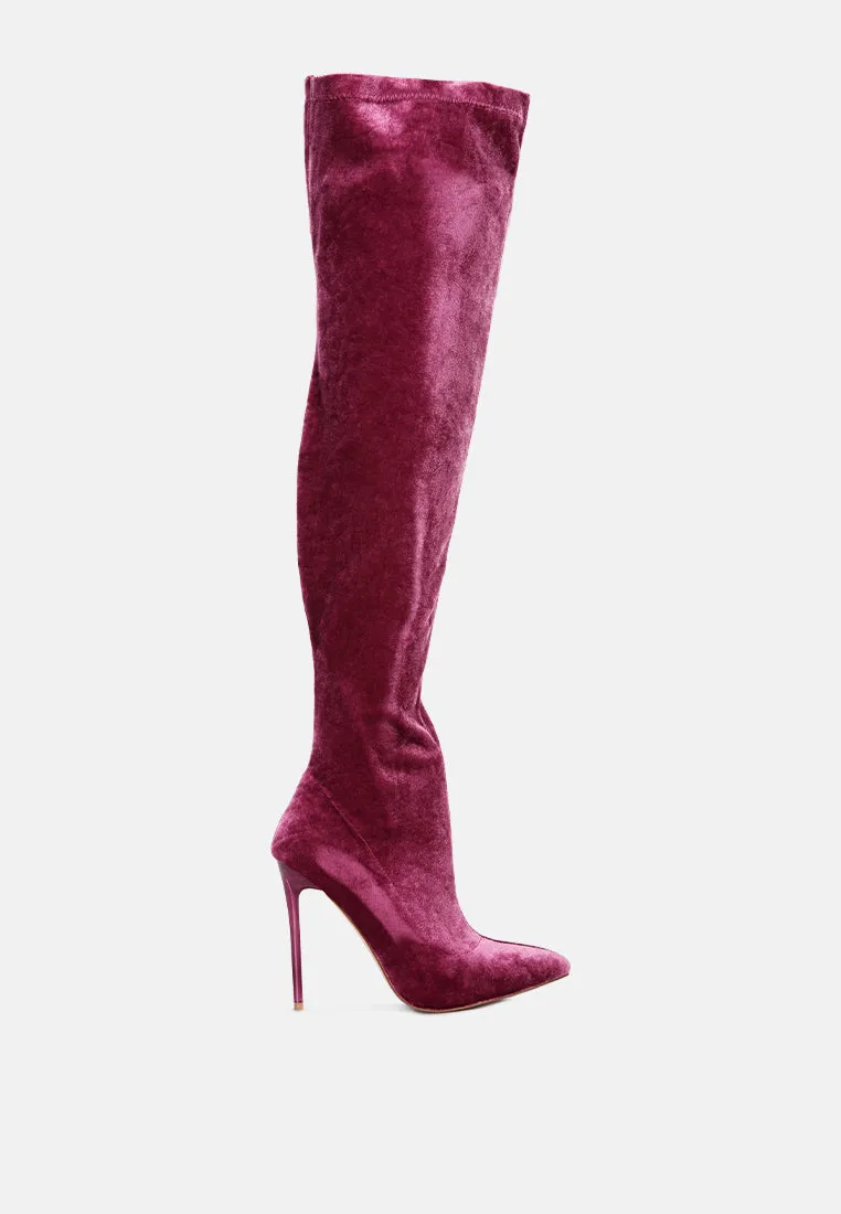 Madmiss Stiletto Calf Boots