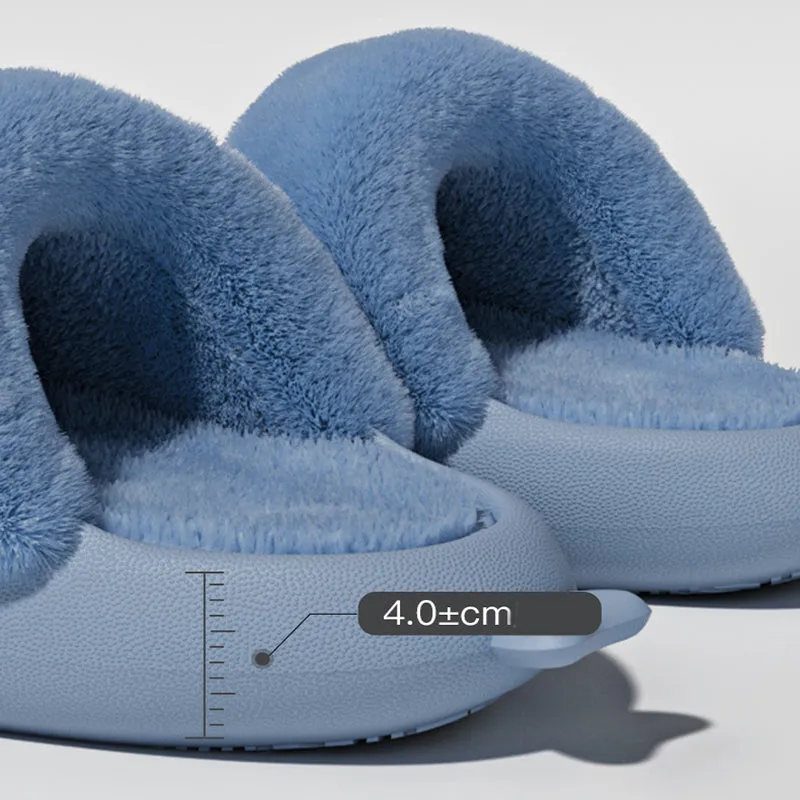 Men's and Women's Winter Shark Slippers