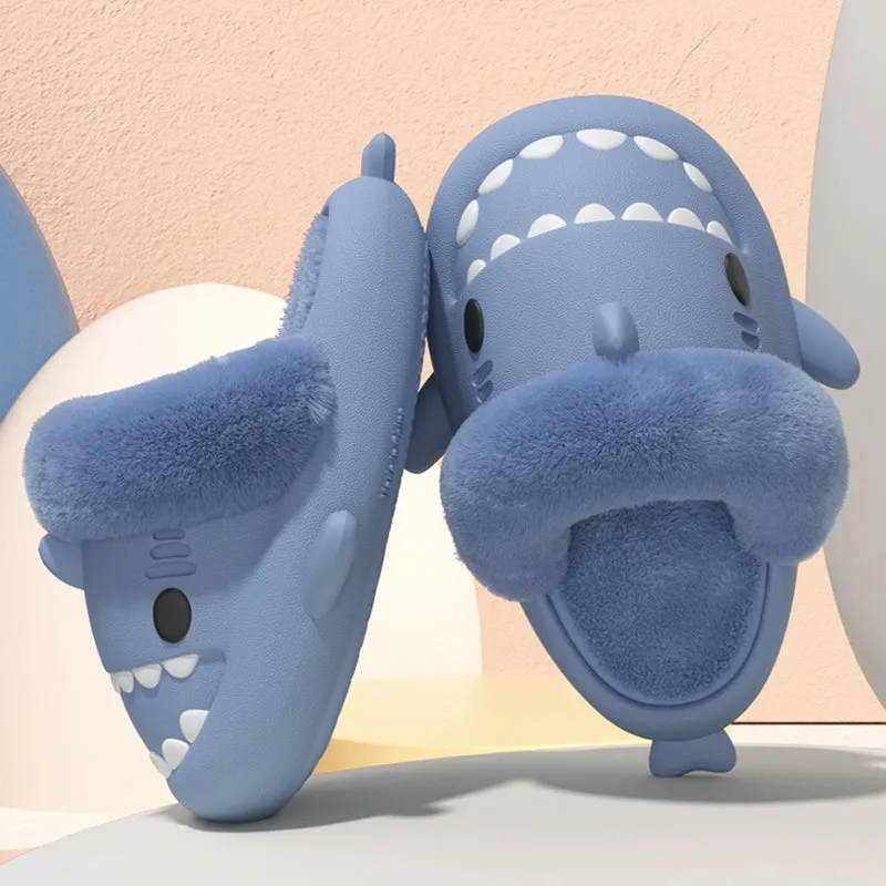 Men's and Women's Winter Shark Slippers