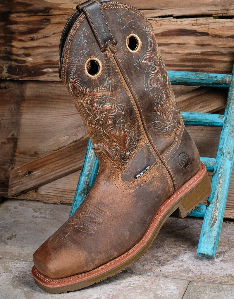 Men's Roy Tan Composite Toe Western Work Boots DH5246