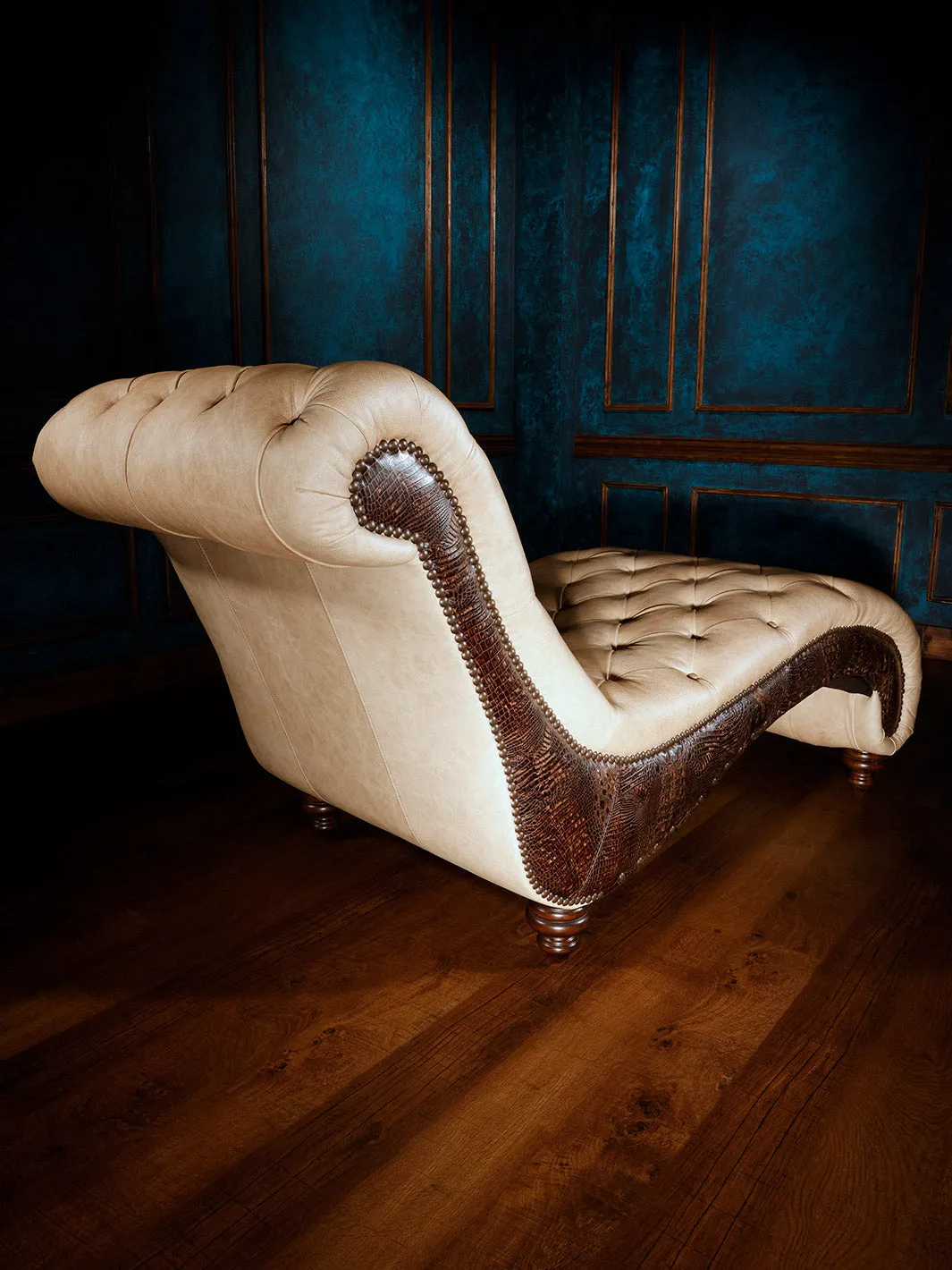 Romeo Cowboy Western Chaise Lounge