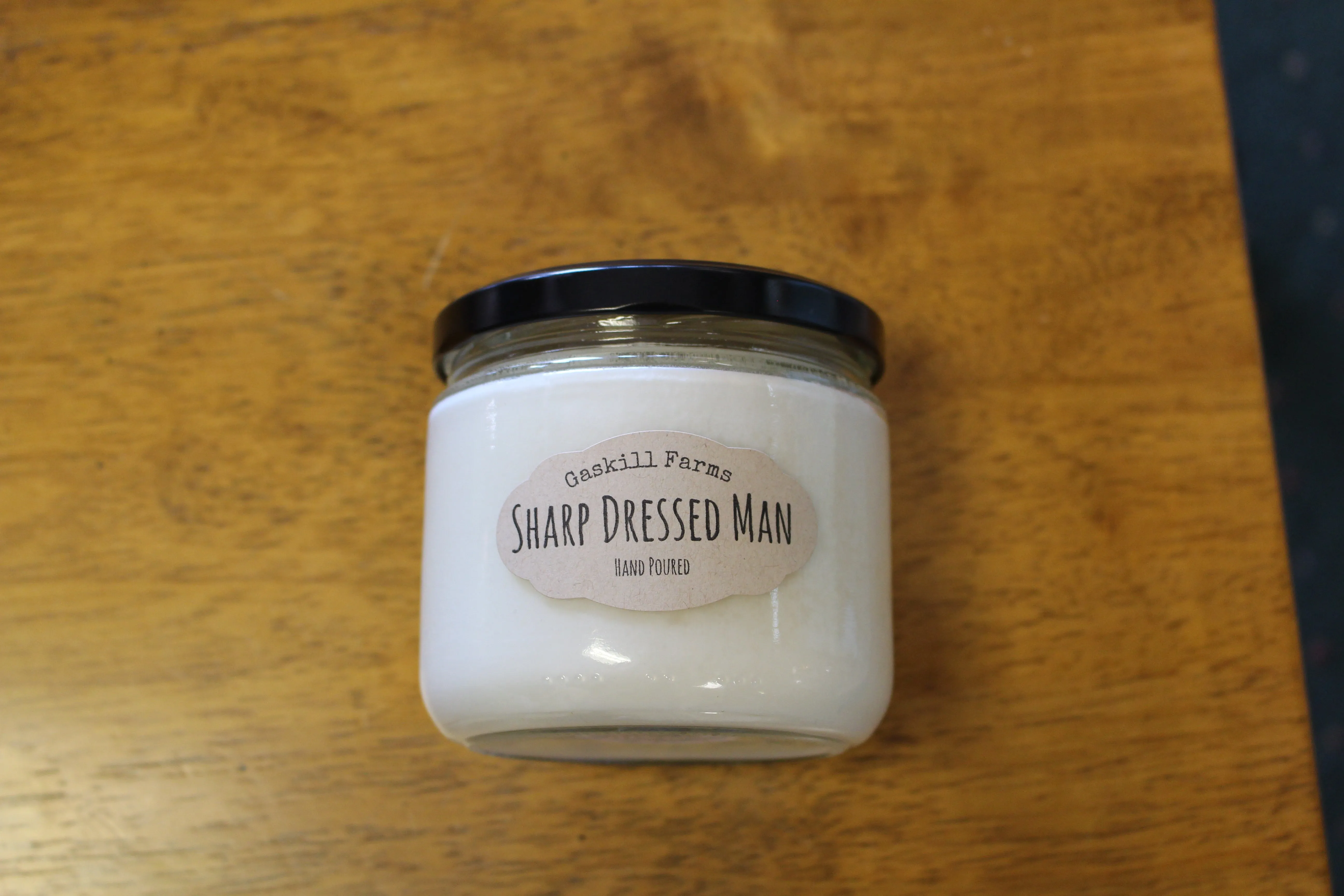 Sharp dressed man candle