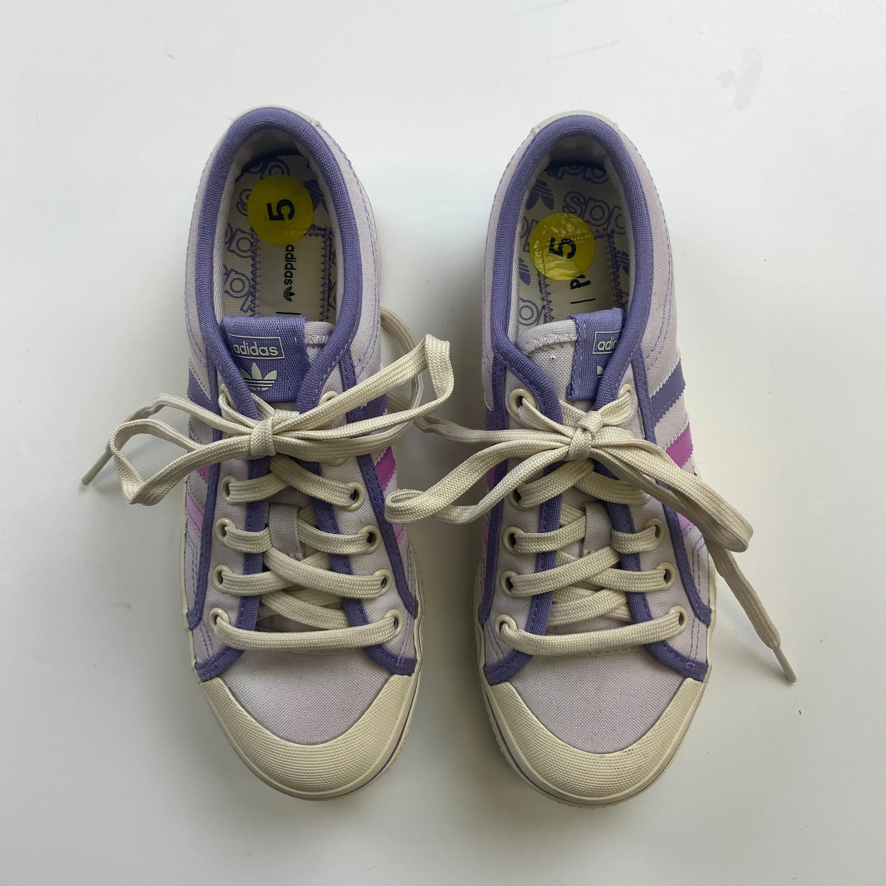 Shoes Sneakers Platform By Adidas In Purple, Size: 5