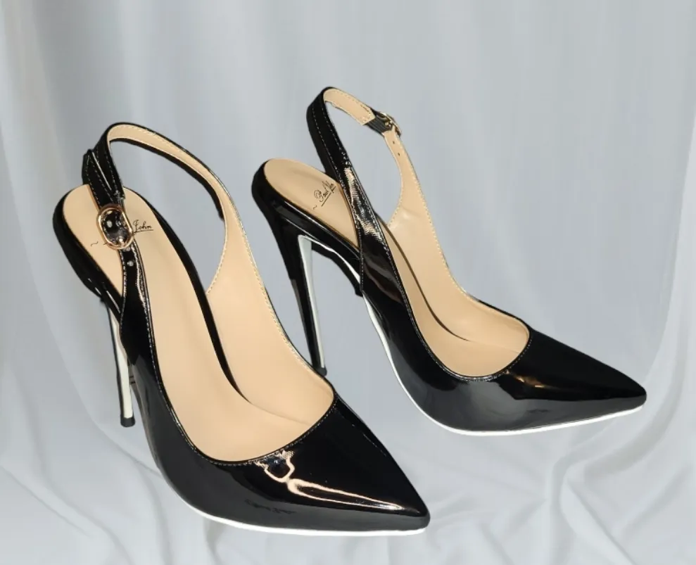 Sling Back Pumps 120mm