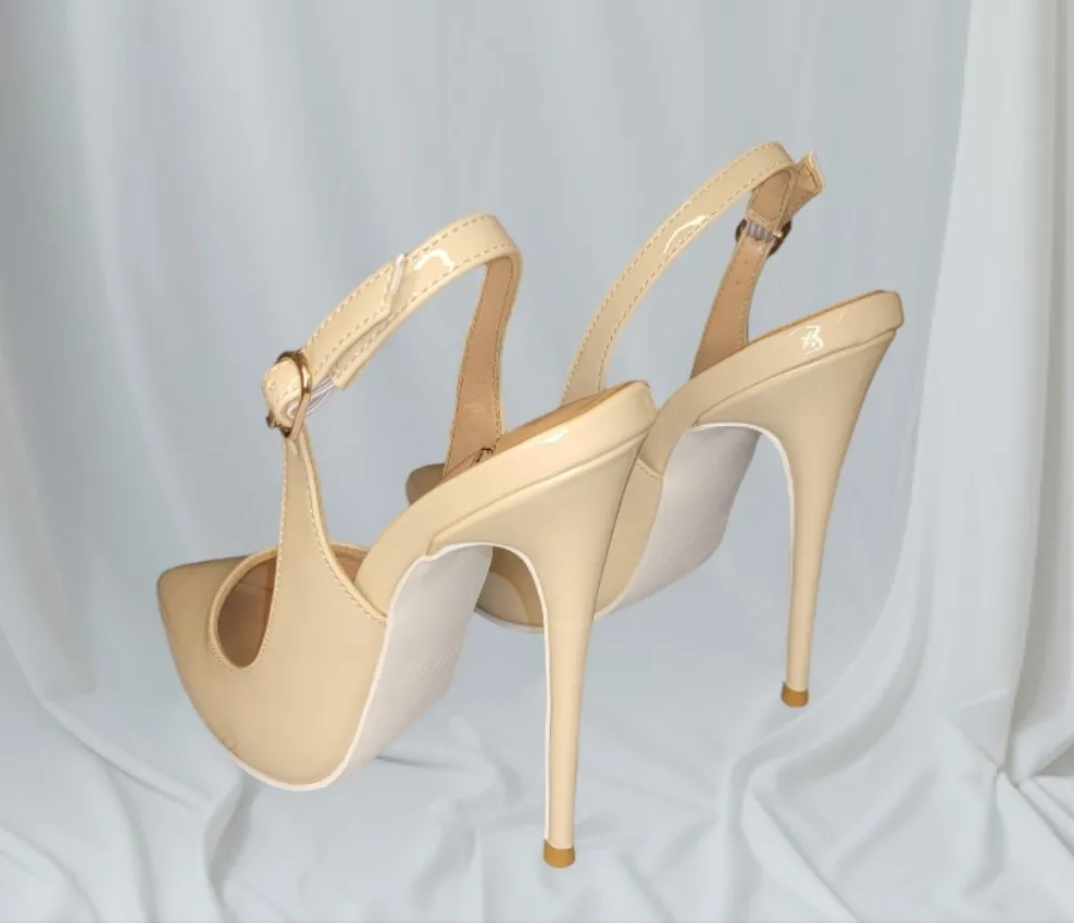 Sling Back Pumps 120mm