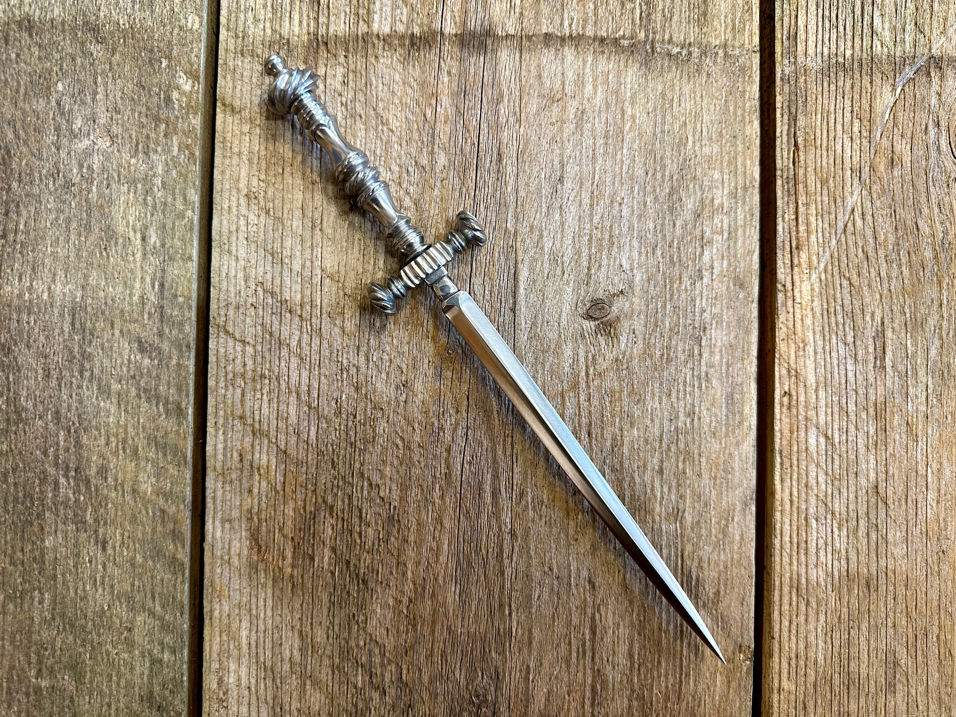 Steel Stiletto Dagger 16-17th Century - Stibbert Museum SOLD