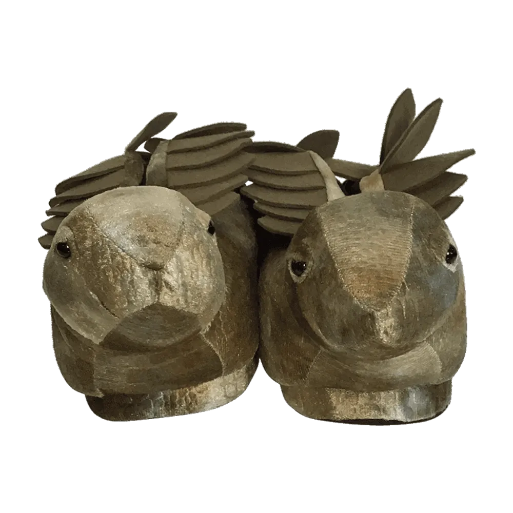 Stegosaurus Slippers