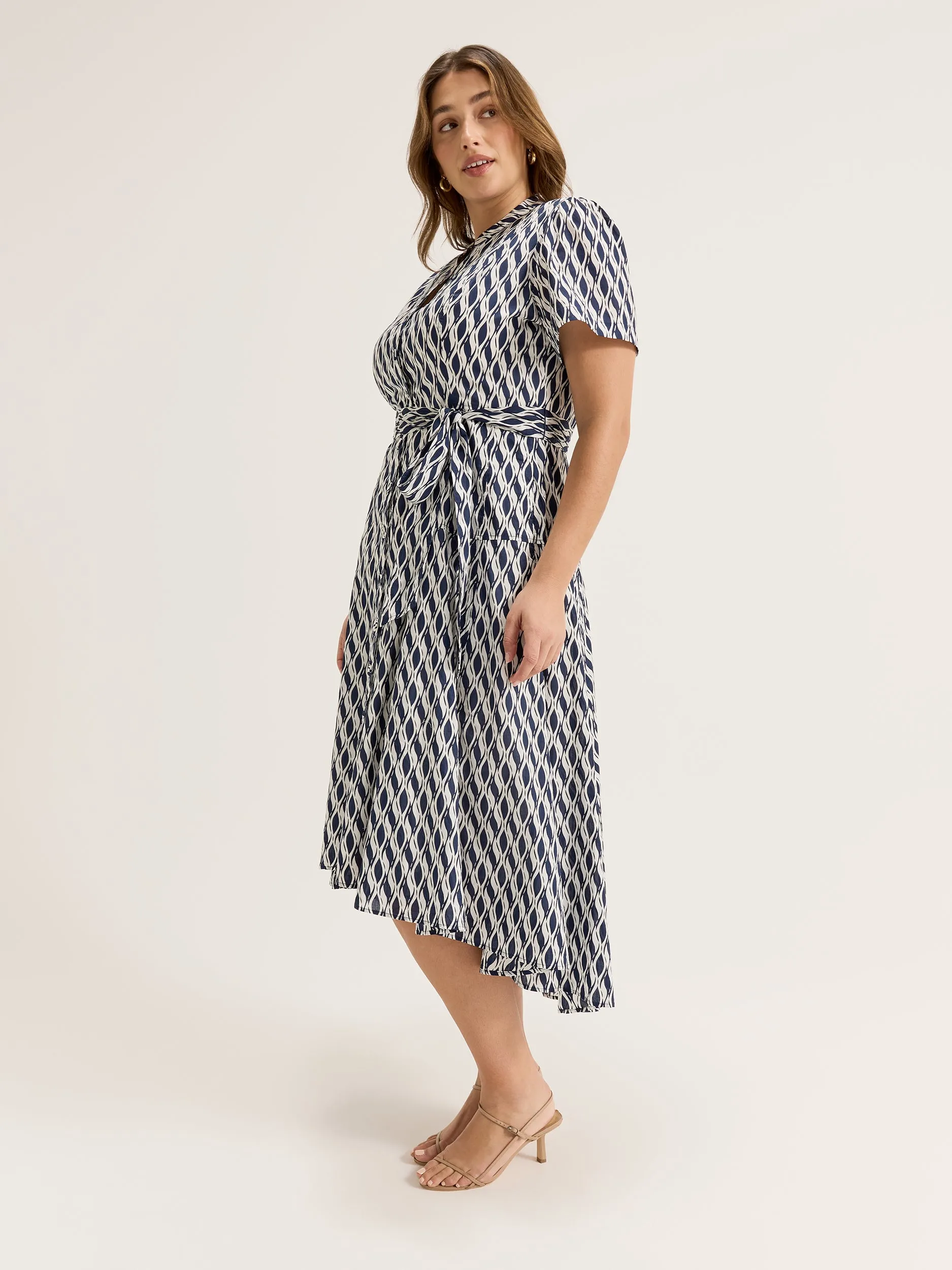 Trellis Shirtdress